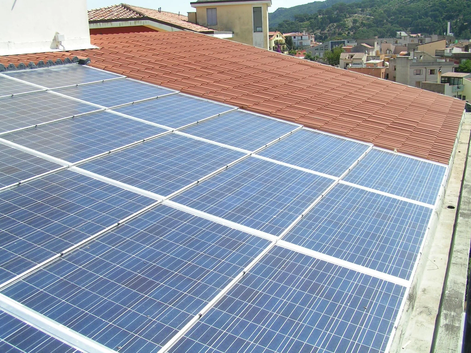 Photovoltaic installation, view 4